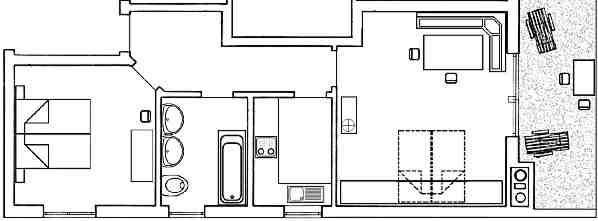 Grundriss Wohnung Badersee