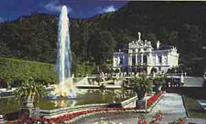 Schloss Linderhof bei Ettal/Graswang